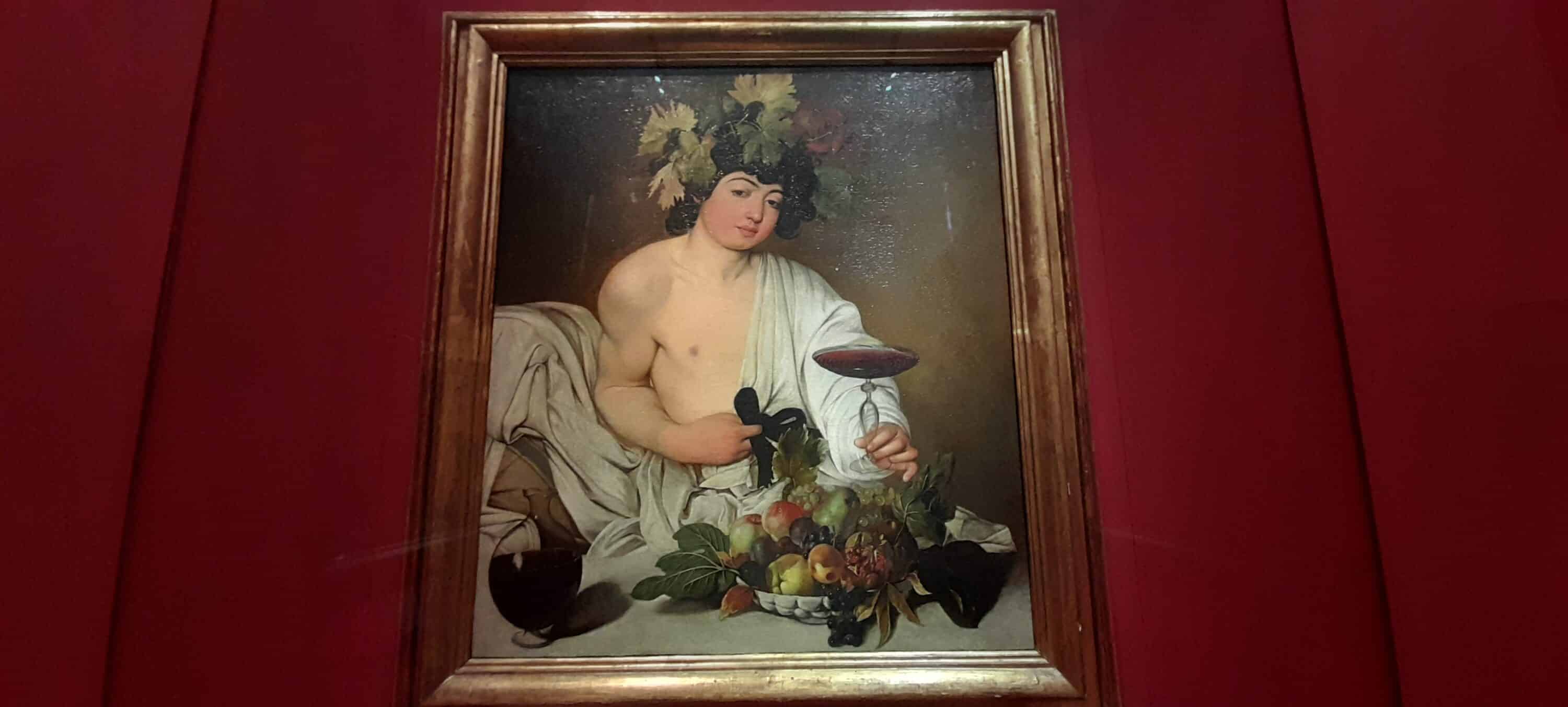 Uffizi-caravaggio-bacco