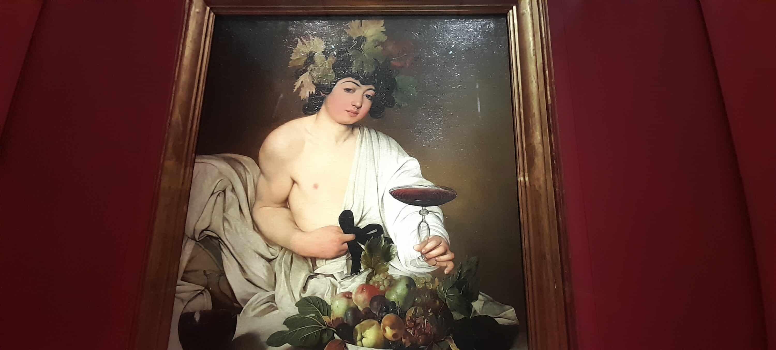 Uffizi-caravagglio-bacco