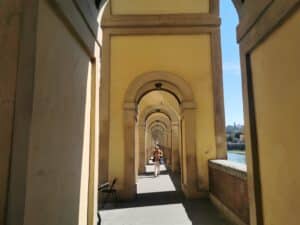 Vasari Corridor from Below - Guided Tour