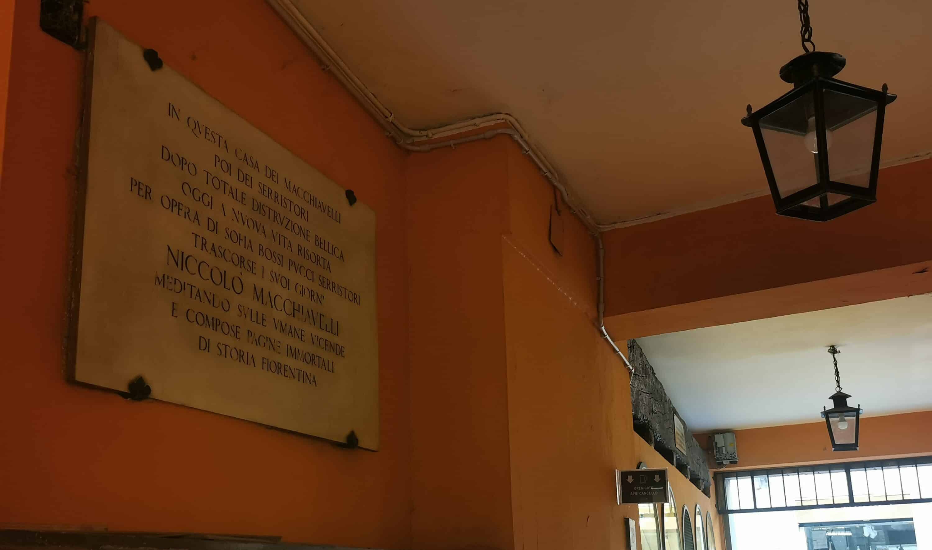 Machiavelli's Native House - Oltrarno