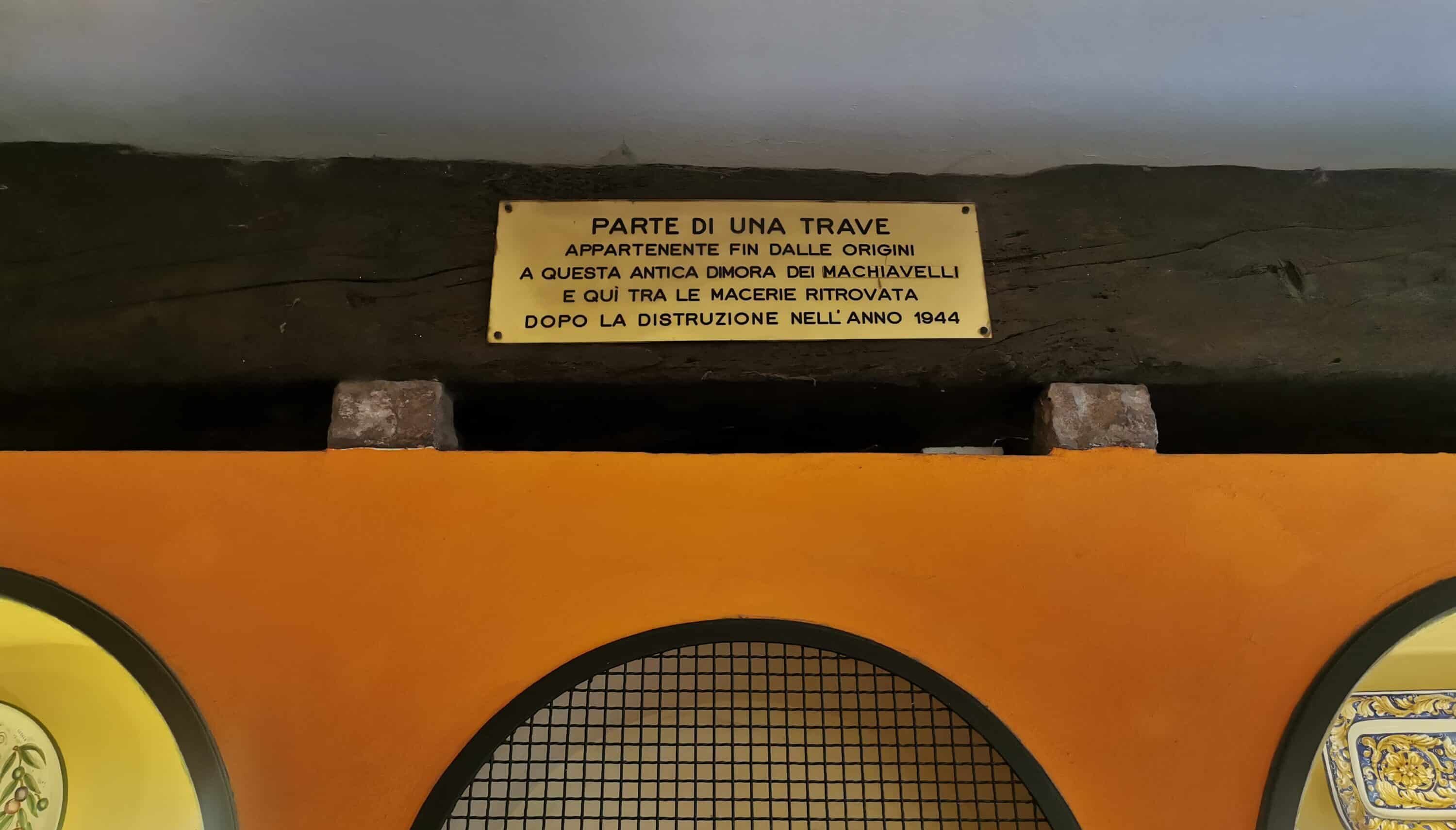 Machiavelli's native house - Oltrarno