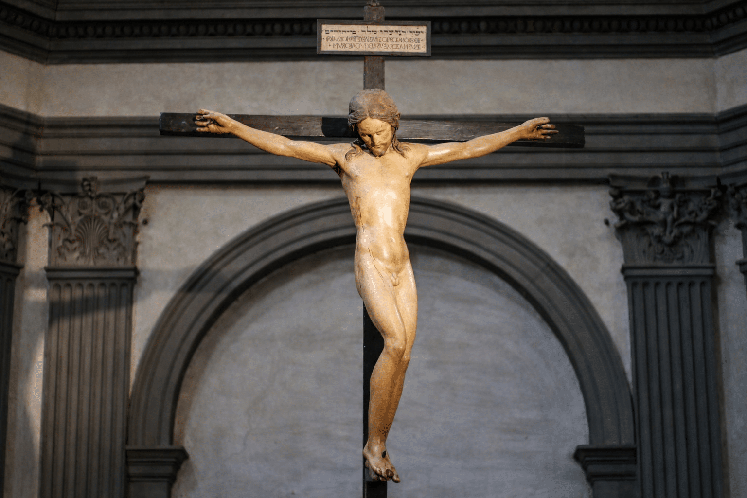 Michelangelo’s Wooden Crucifix