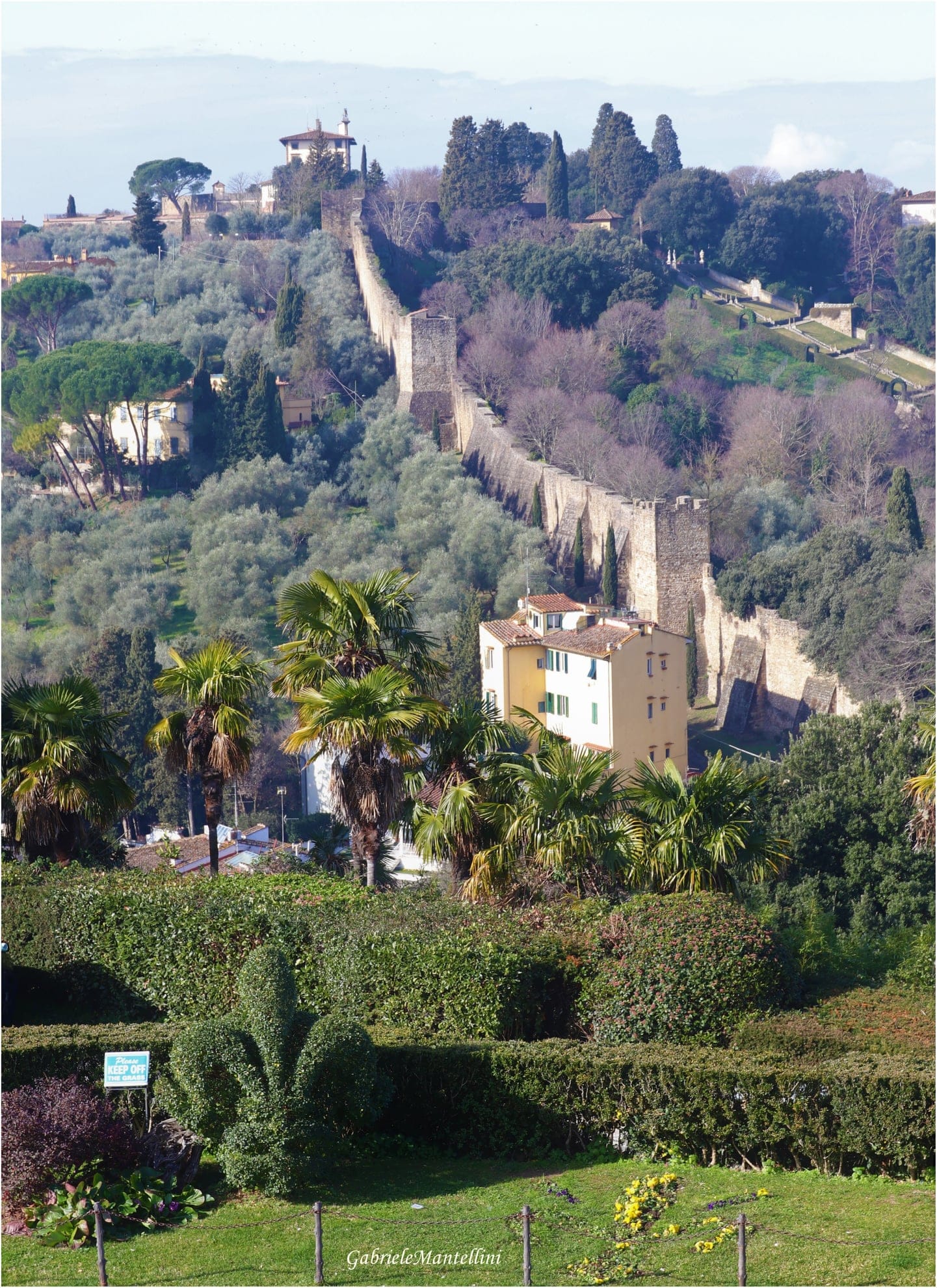 piazzale - vista - mura
